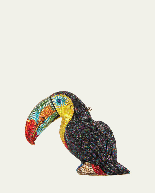 Toucan Toco Crystal Clutch Bag